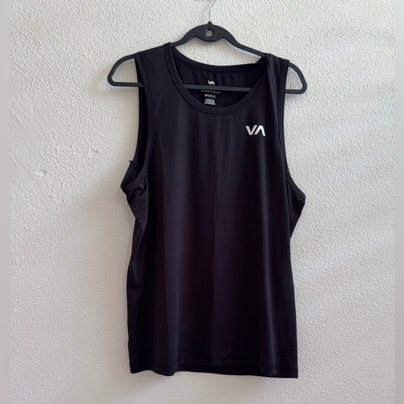 RVCA Men's Sport Vent 4-Way Stretch Athletic Tank - Picture 1 of 3